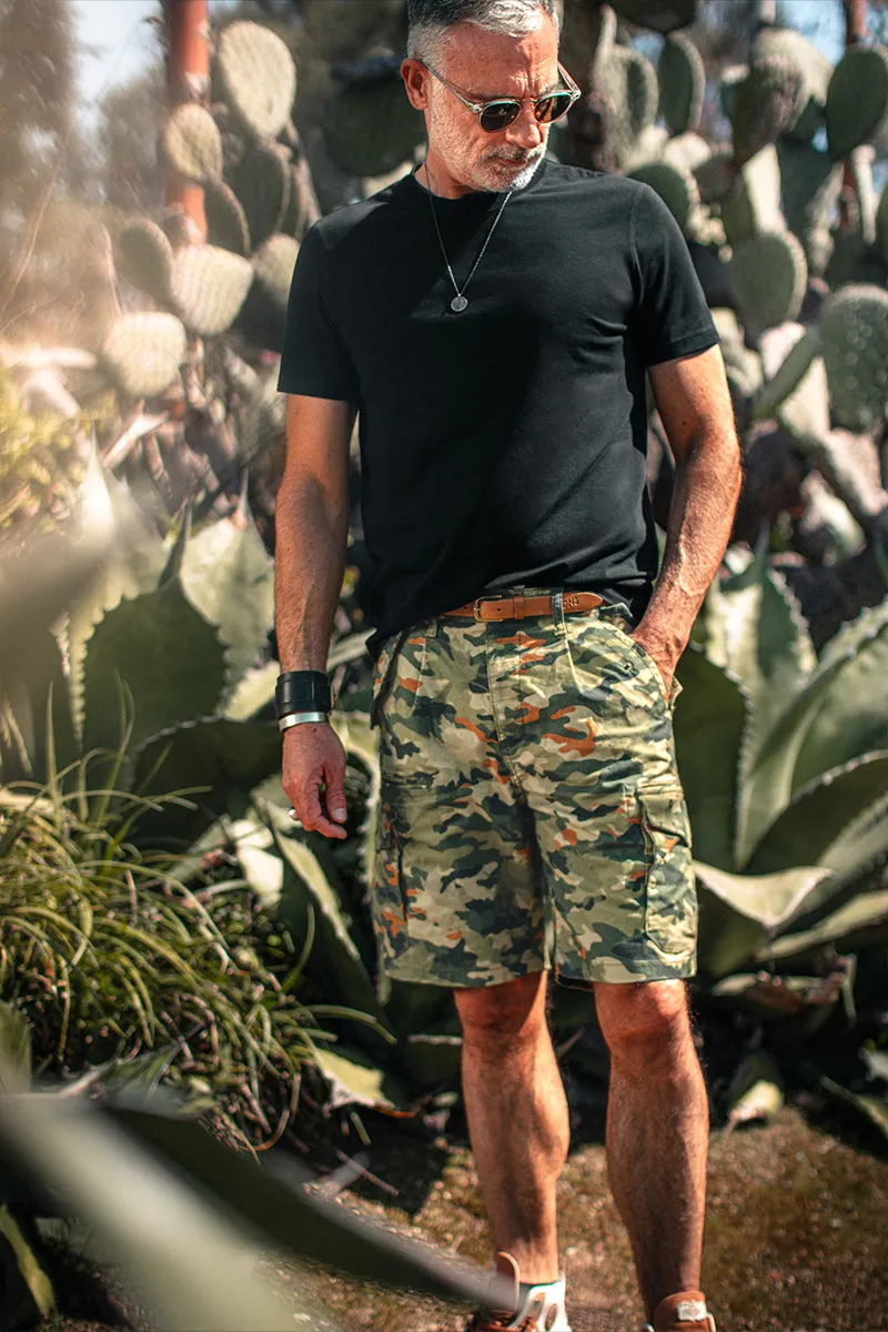 SALVAGE STOCK Surplus Army Shorts Camo sold by &SONS product image thumbnail 4