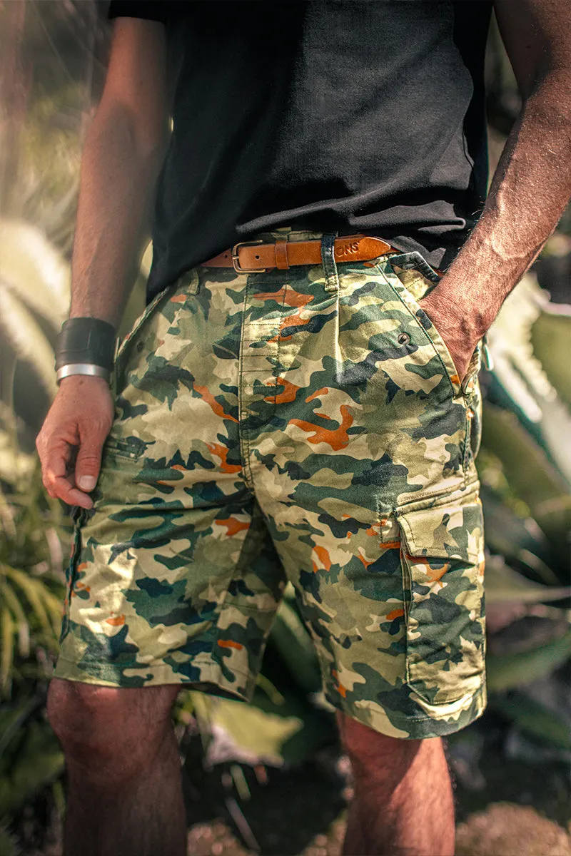 SALVAGE STOCK Surplus Army Shorts Camo sold by &SONS product image thumbnail 2