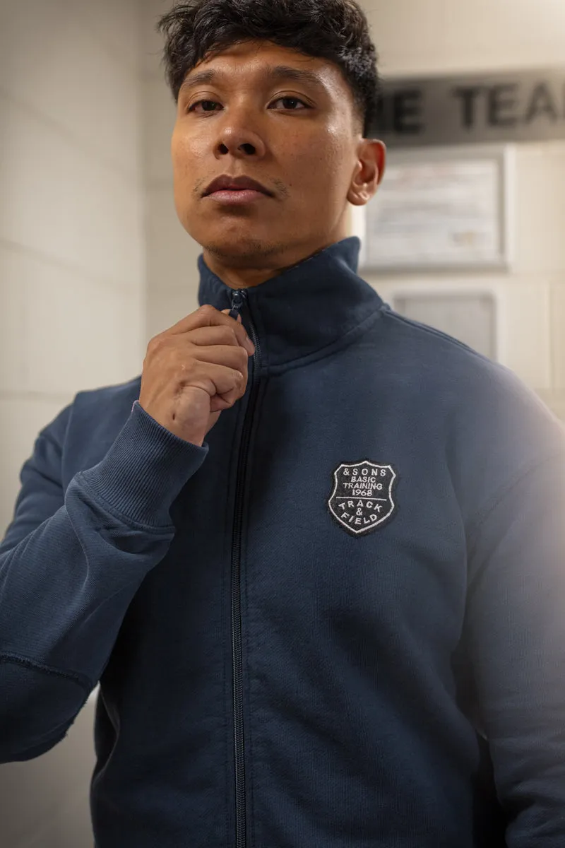 &SONS Blade Zip Through Track Top Navy sold by &SONS product image thumbnail 5