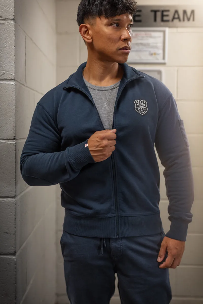&SONS Blade Zip Through Track Top Navy sold by &SONS product image thumbnail 2