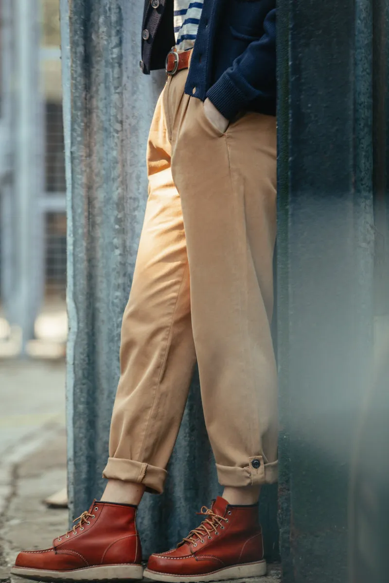 Damsons The Work Pant Tan sold by &SONS product image thumbnail 4