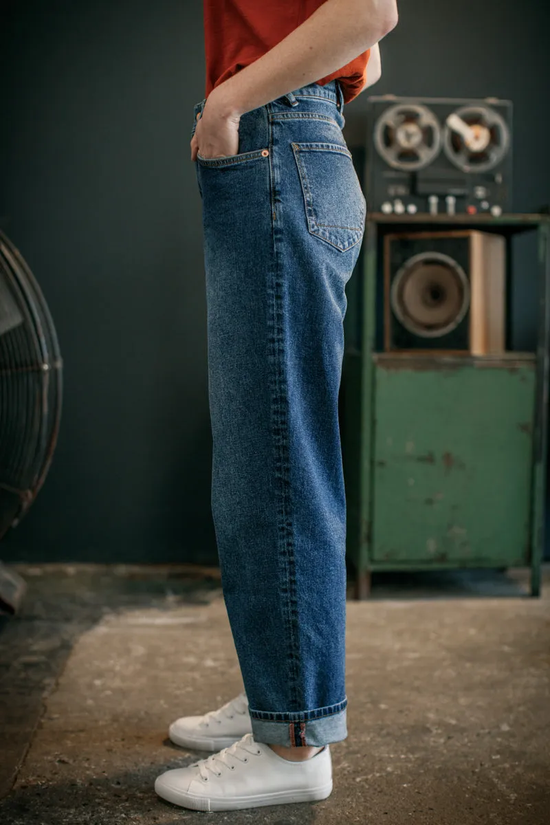 Damsons Beau Jeans Mid Blue sold by &SONS product image thumbnail 4