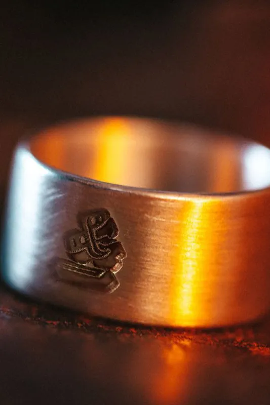 Recycled Silver Ring made by &SONS