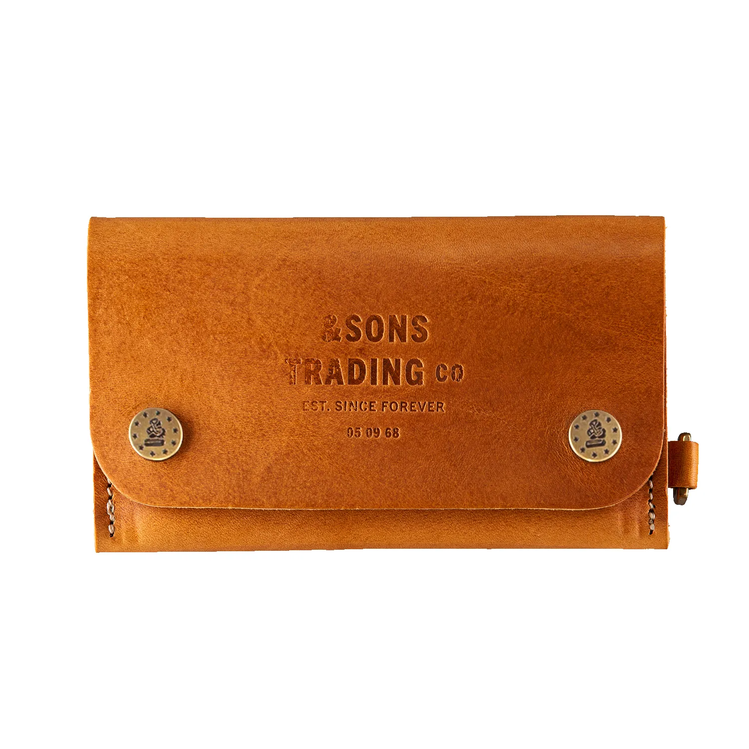Tan Leather Wallet sold by &SONS product image thumbnail 2