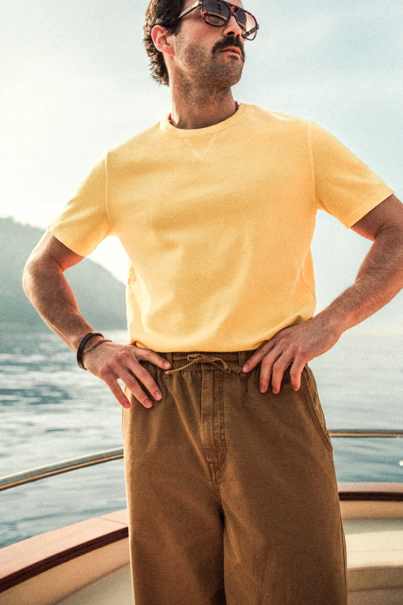 Element Natural Dye T-Shirt Sun Yellow sold by &SONS product image thumbnail 4