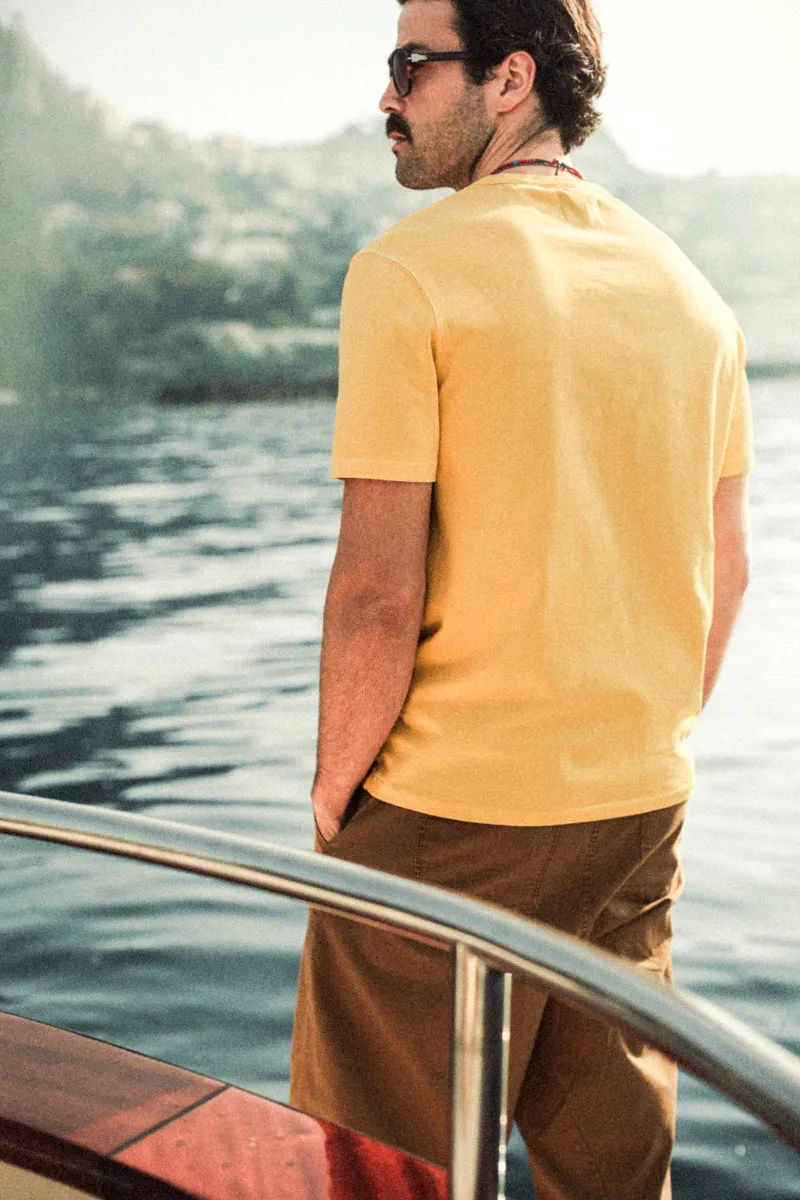 Element Natural Dye T-Shirt Sun Yellow sold by &SONS product image thumbnail 5