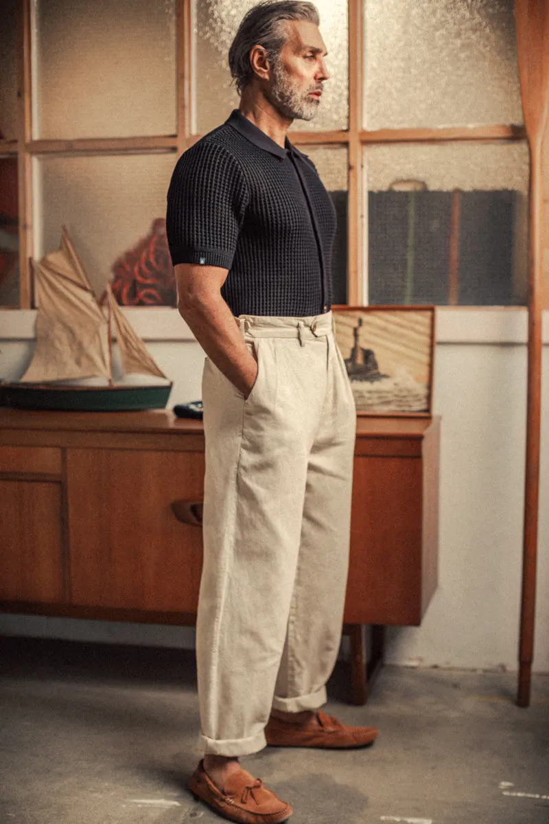Harland Trousers Natural sold by &SONS product image thumbnail 4