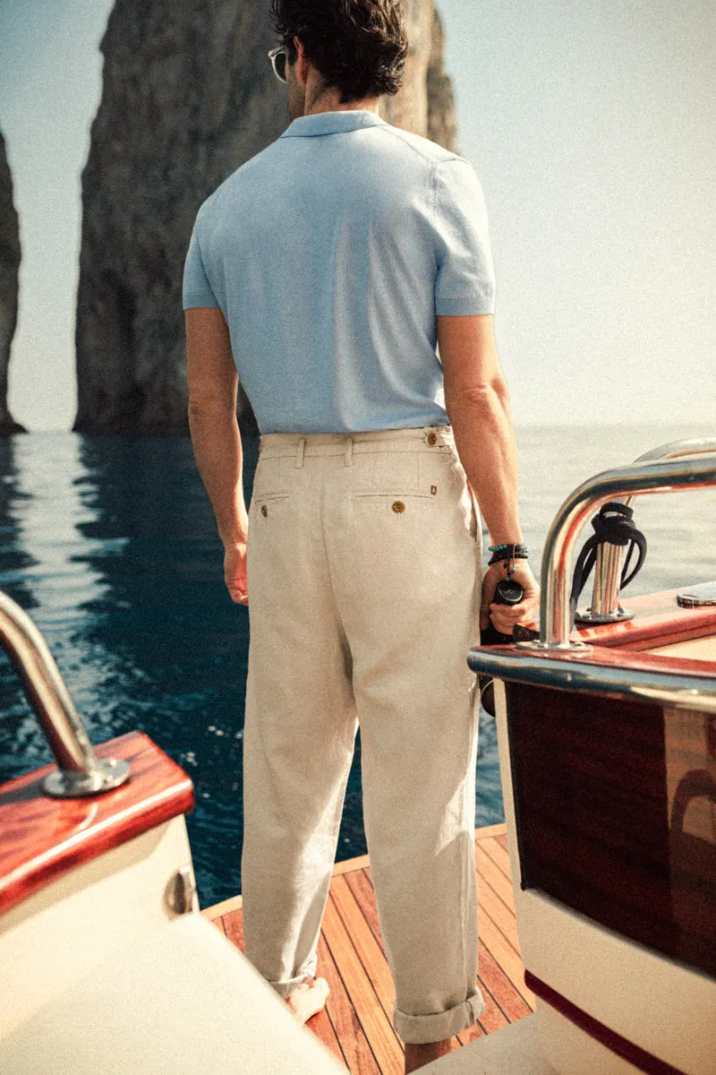 Harland Trousers Natural sold by &SONS product image thumbnail 2