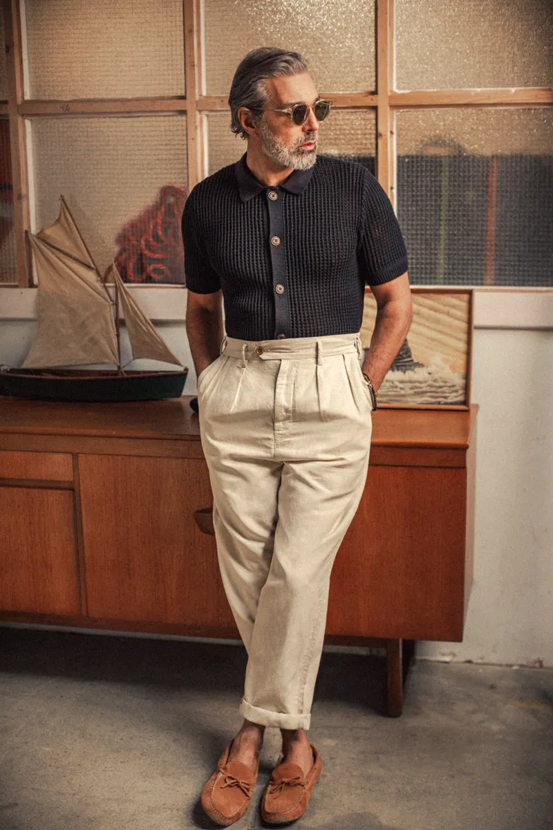 Harland Trousers Natural sold by &SONS product image thumbnail 3