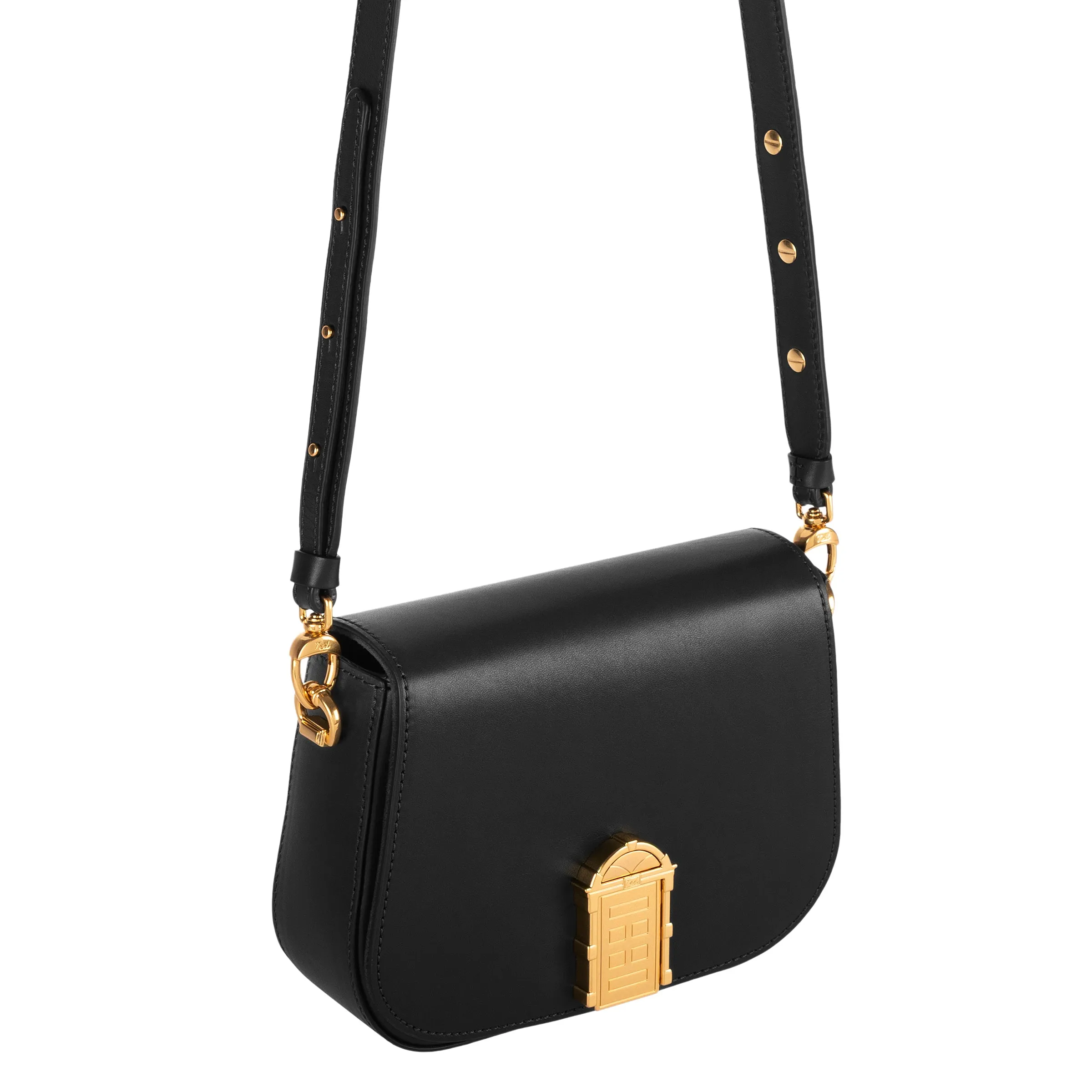 Mini Crossbody Door Bag Black sold by My Name Is Ted product image thumbnail 4