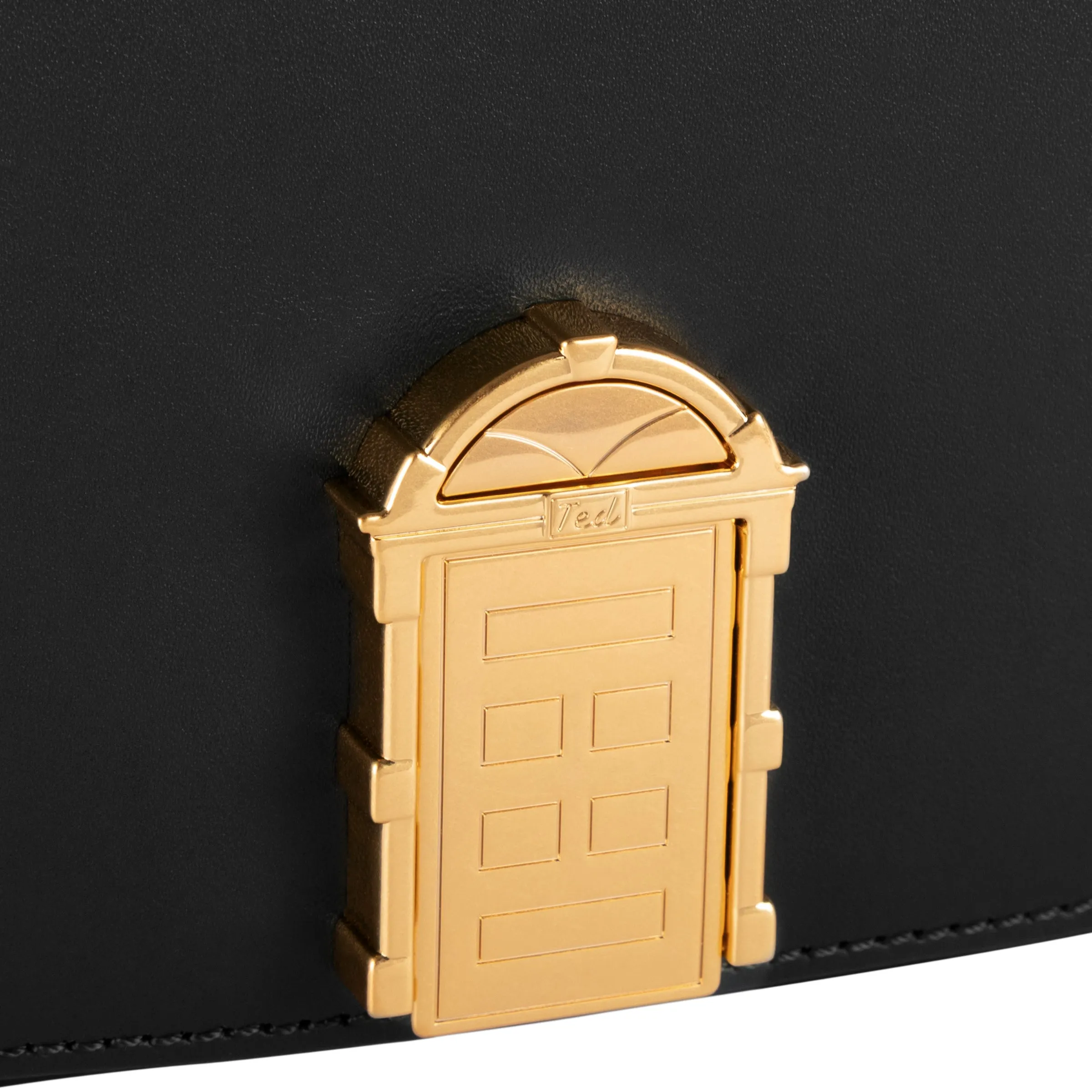 Mini Crossbody Door Bag Black sold by My Name Is Ted product image thumbnail 3