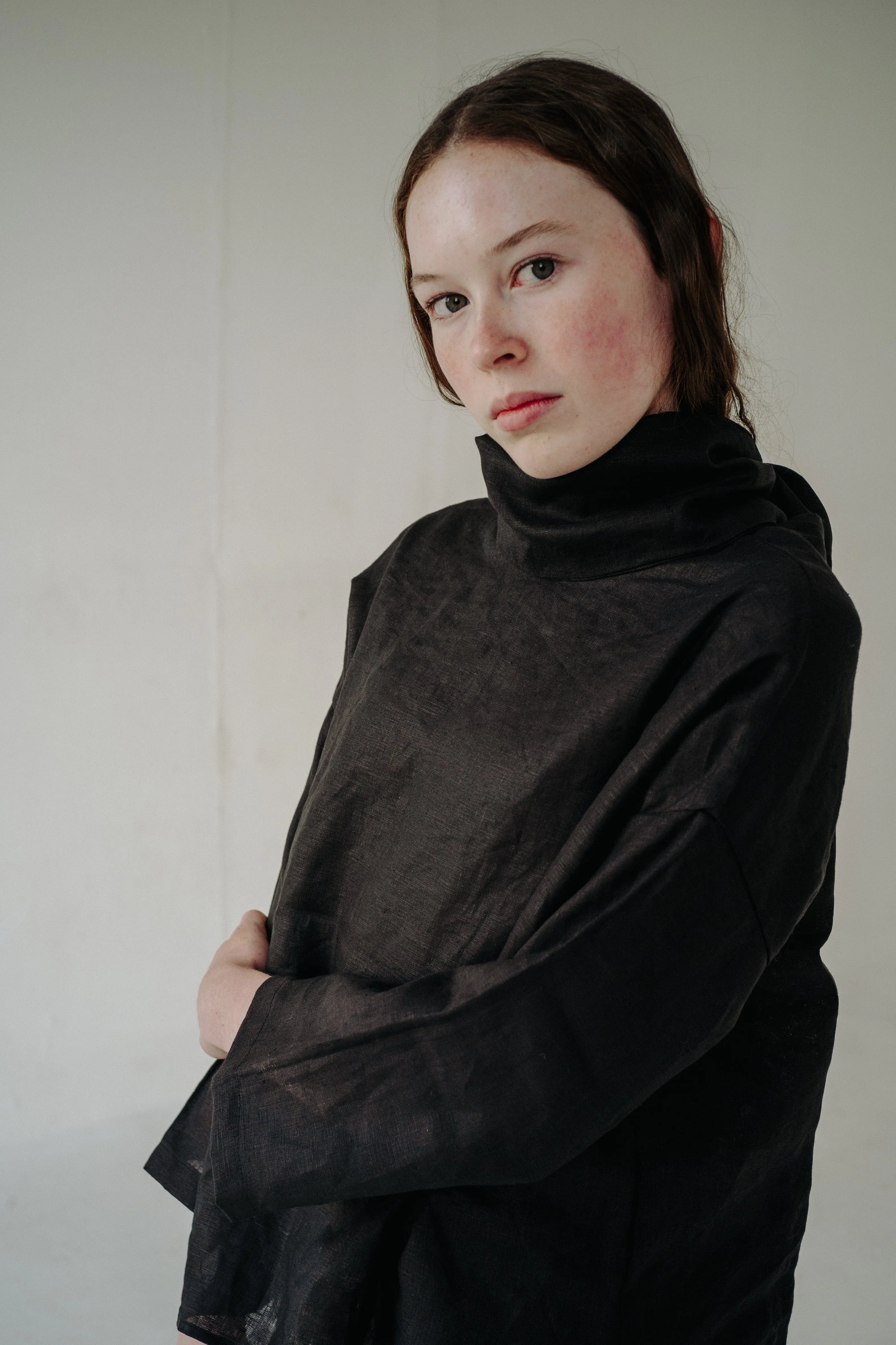 FREYA BLOUSE | BLACK sold by Kindred of Ireland product image thumbnail 4