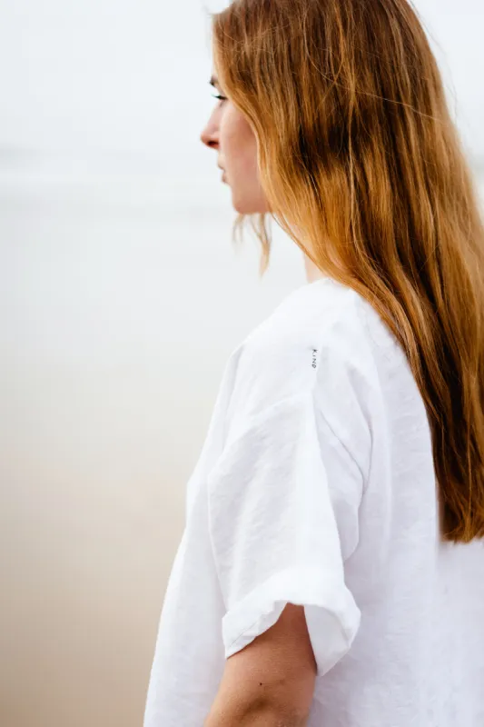 KIND TEE | WHITE sold by Kindred of Ireland