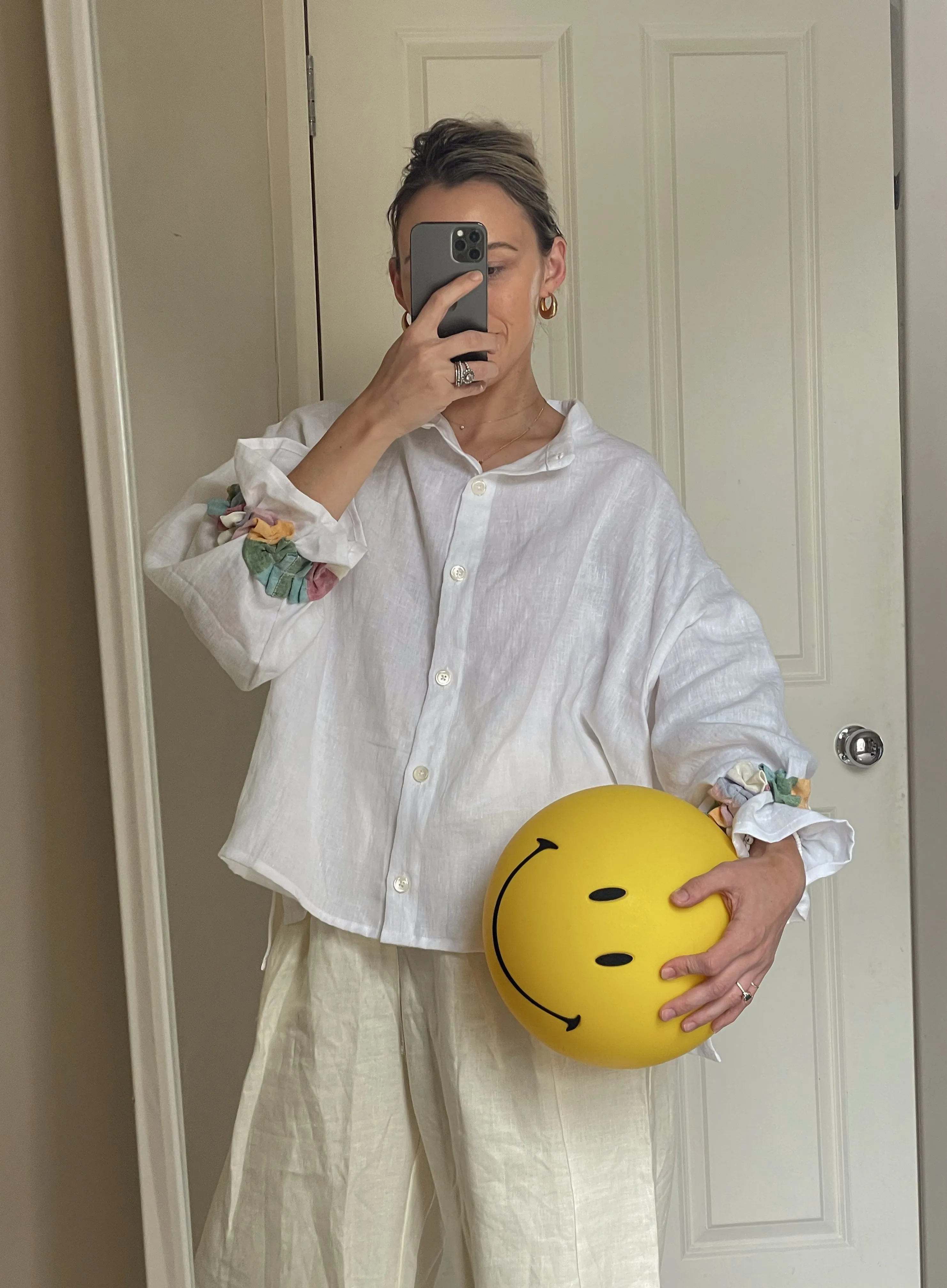 HAPPY SHIRT sold by Kindred of Ireland product image thumbnail 3