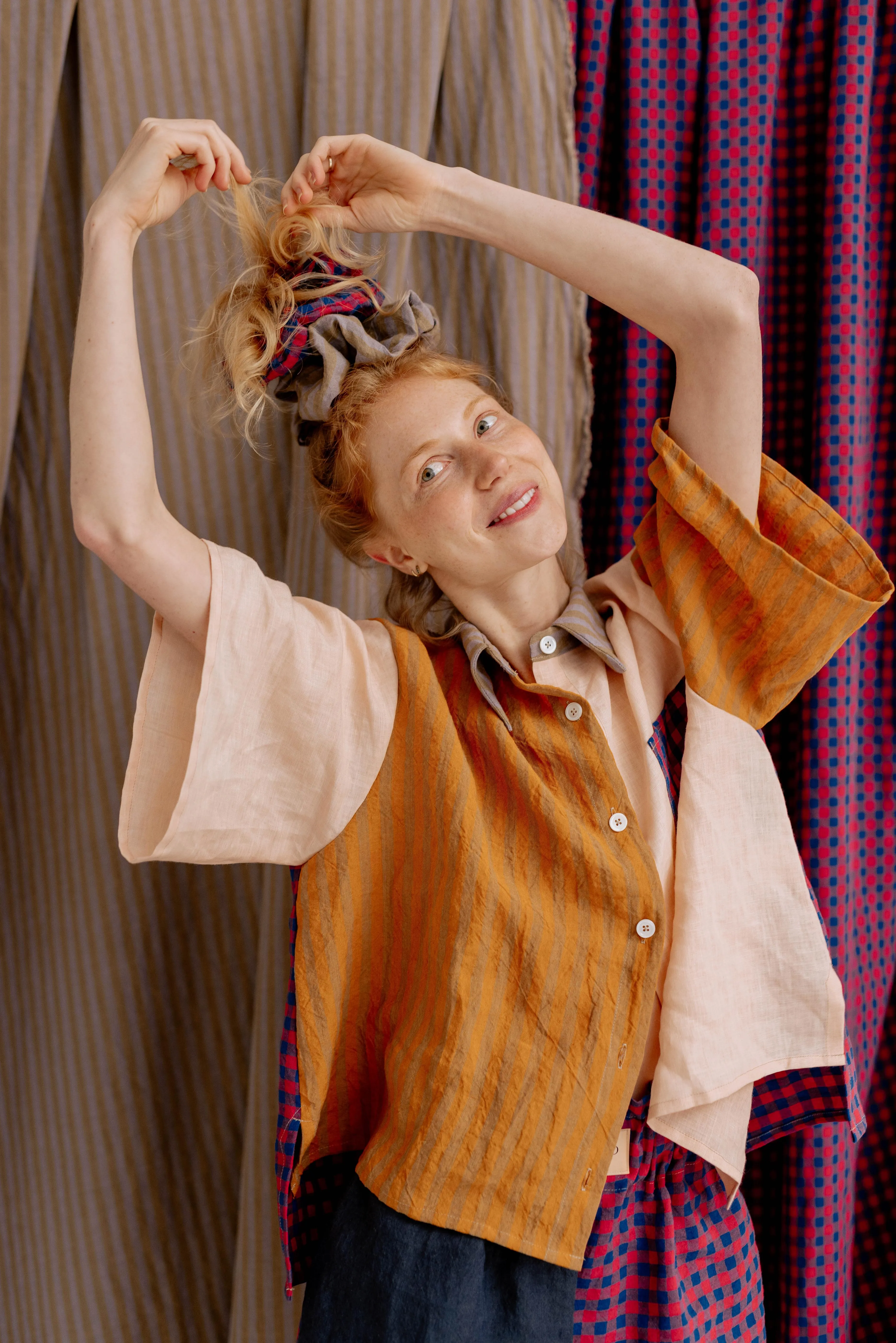 THE LINEN ROOM SCRUNCHIE sold by Kindred of Ireland product image thumbnail 4