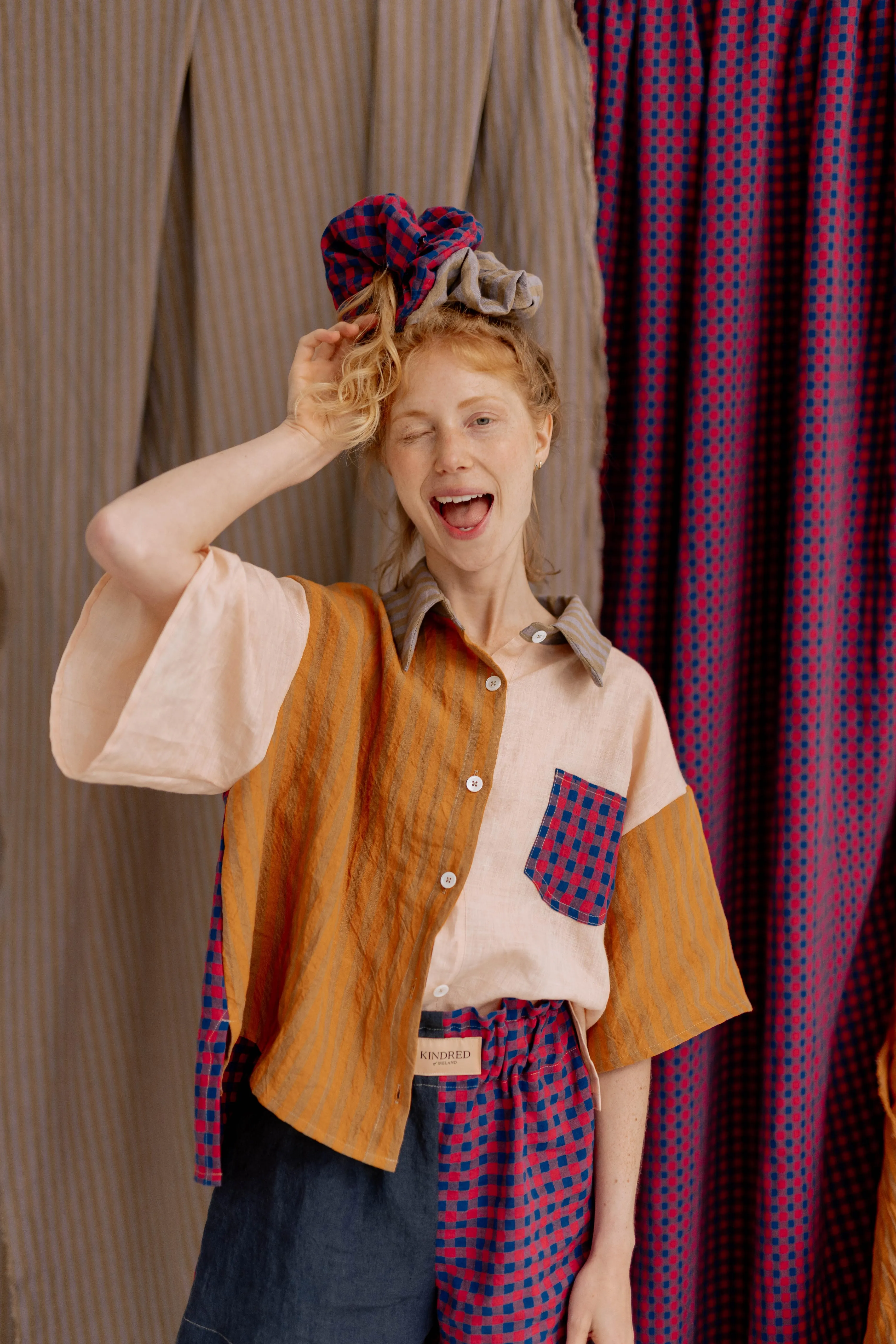 THE LINEN ROOM SCRUNCHIE sold by Kindred of Ireland