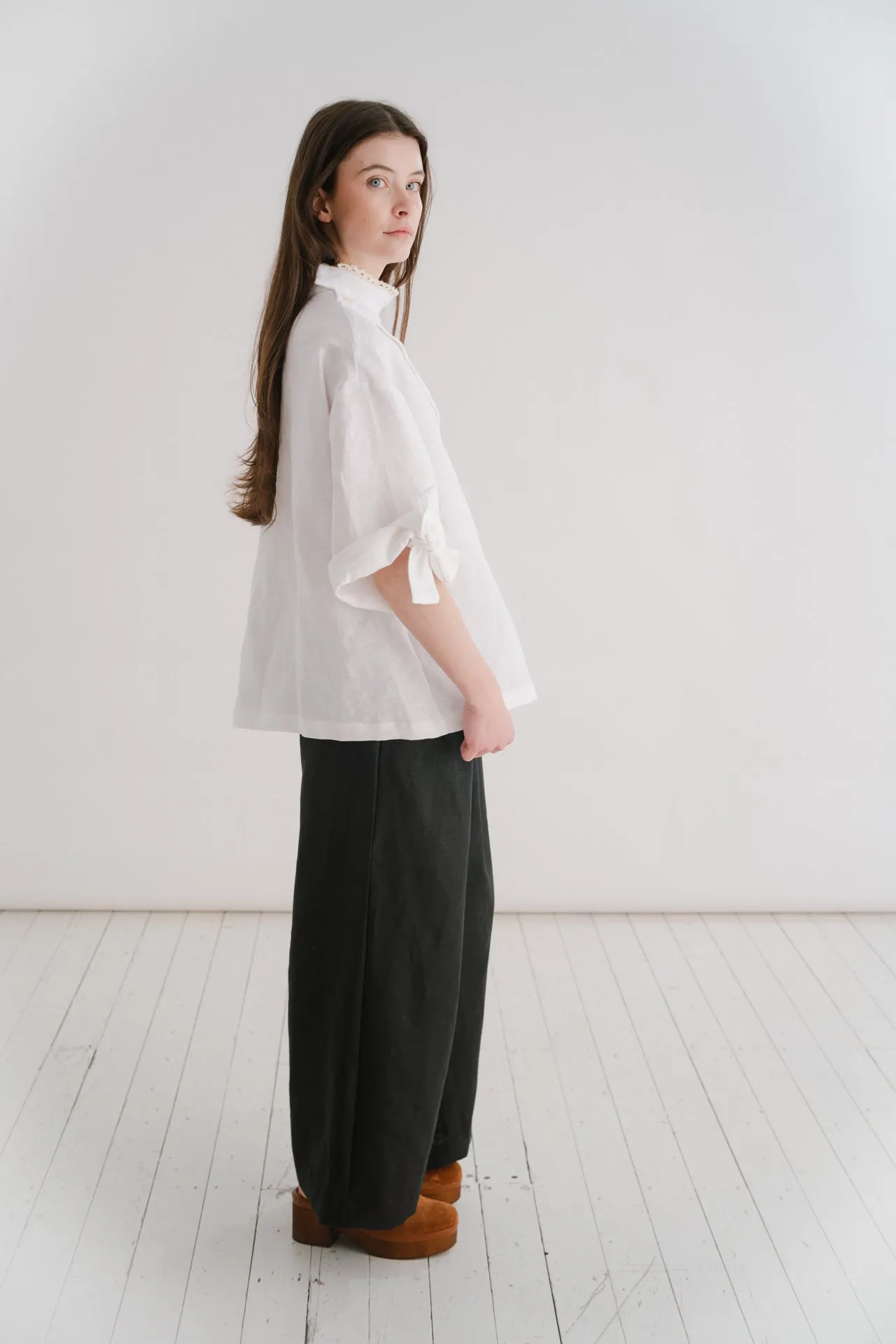 VIVIENNE BLOUSE | IRISH CROCHET sold by Kindred of Ireland product image thumbnail 2