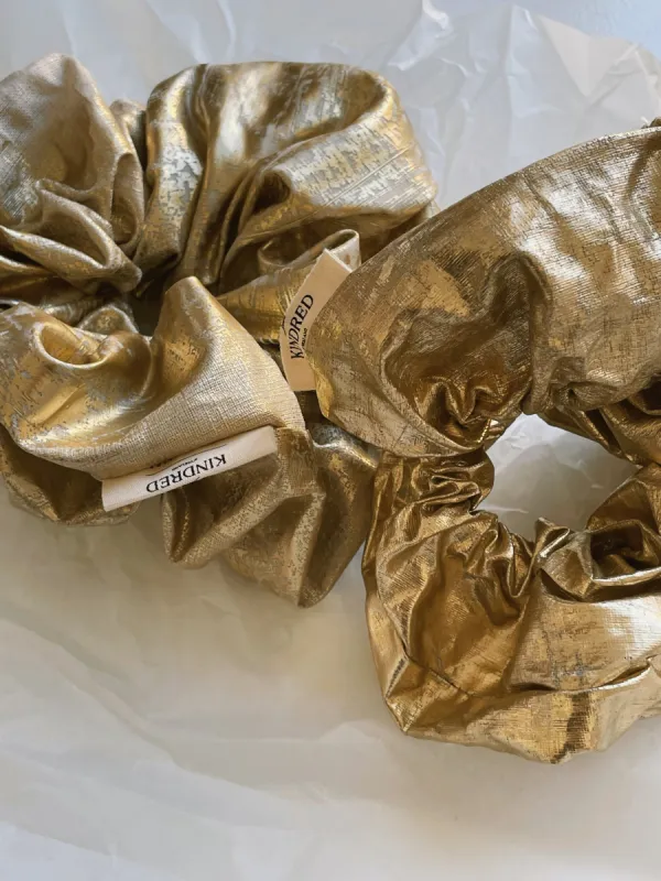 GOLDEN CLOUD SCRUNCHIE sold by Kindred of Ireland