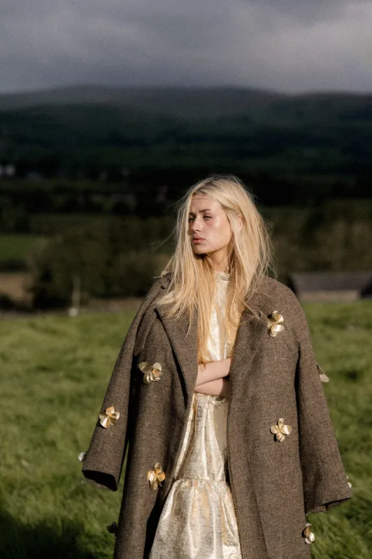 RAGLAN TWEED COAT made by Kindred of Ireland