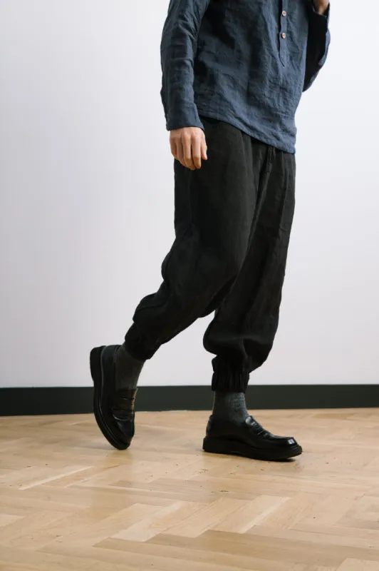 MEN'S JOGGERS | BLACK sold by Kindred of Ireland