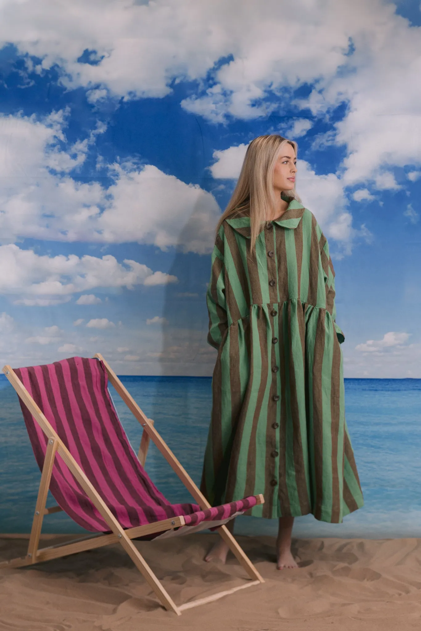 MINT CHOC COAT | DRESS sold by Kindred of Ireland product image thumbnail 2