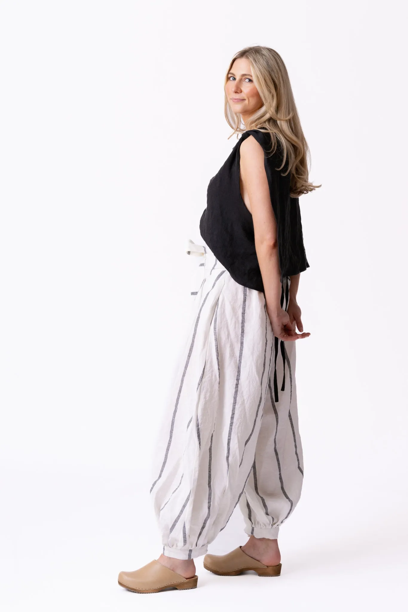 PARACHUTE TROUSERS | STRIPE sold by Kindred of Ireland product image thumbnail 3