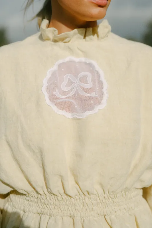 BEATRICE LACE TOP sold by Kindred of Ireland