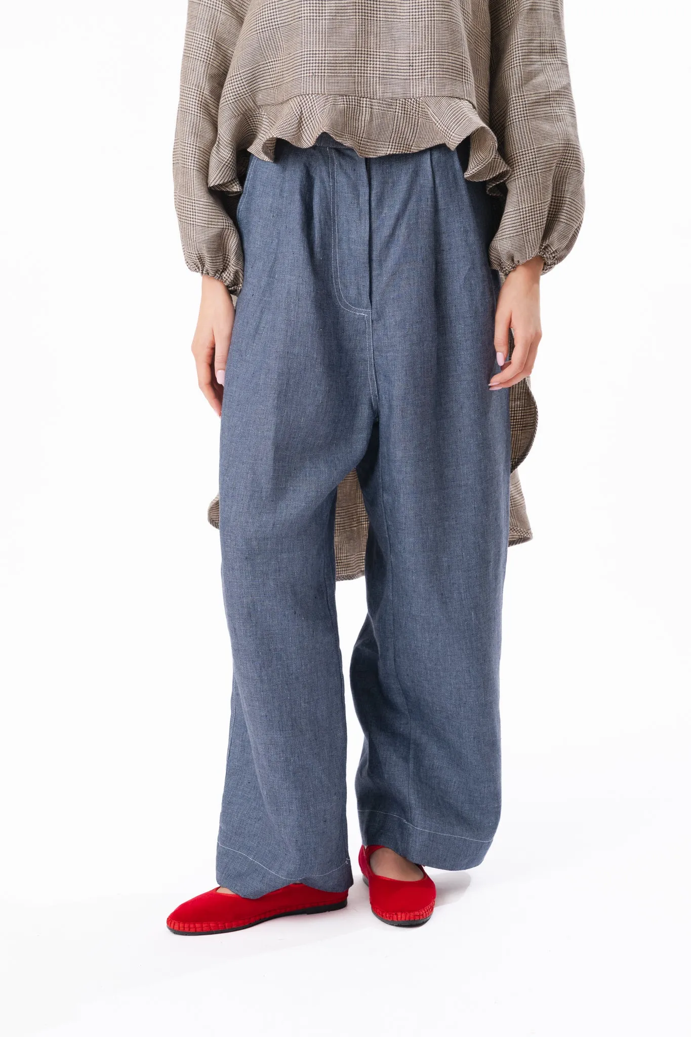 BOYFRIEND TROUSERS | DENIM sold by Kindred of Ireland