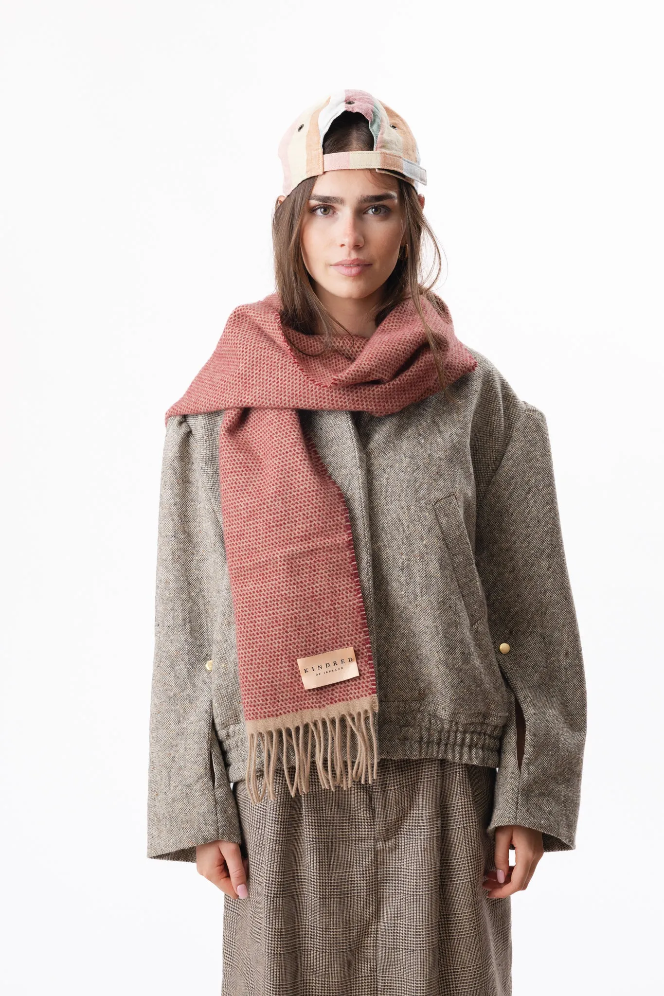 LAMBSWOOL SCARF sold by Kindred of Ireland product image thumbnail 4