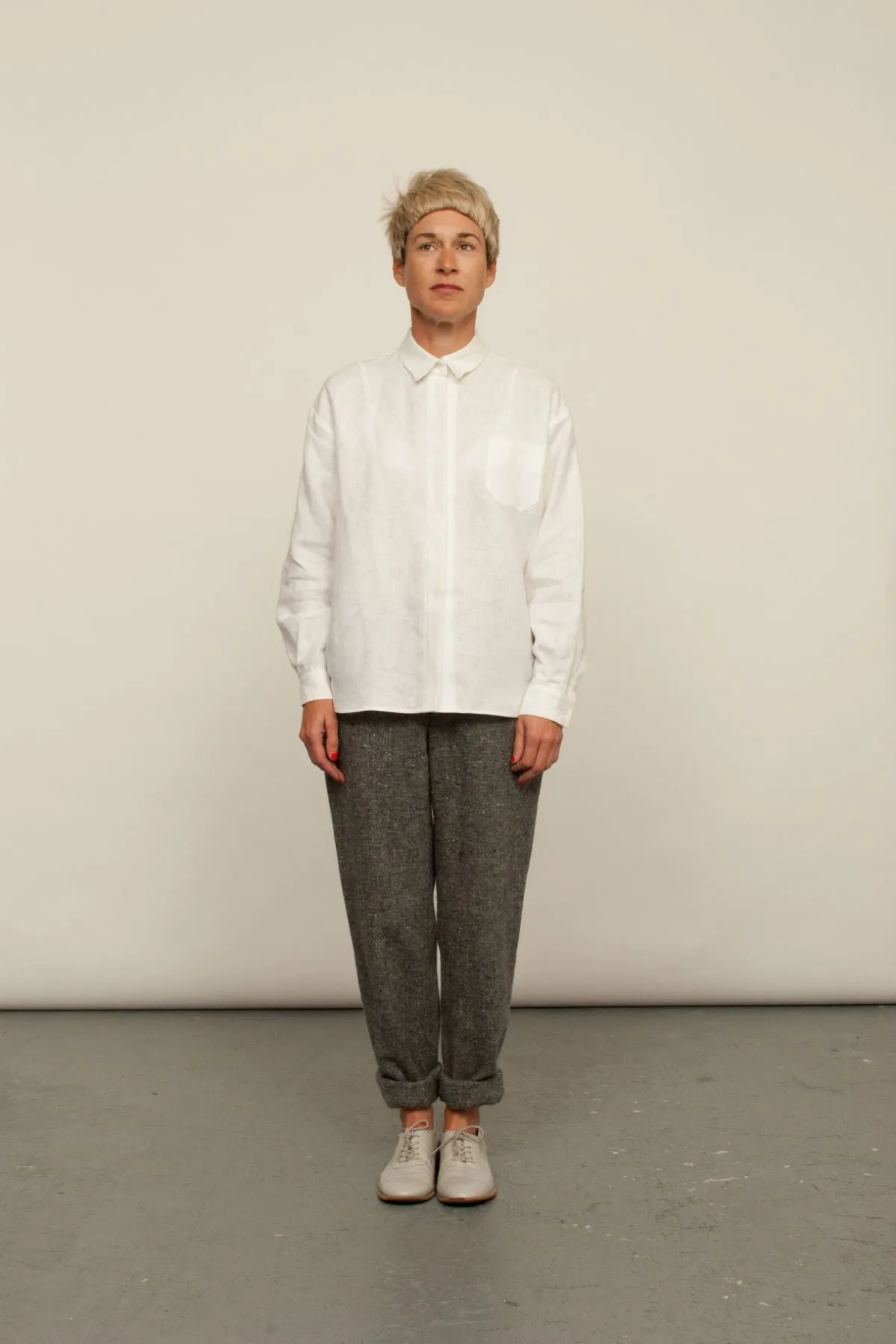 long shirt sold by The Tweed Project
