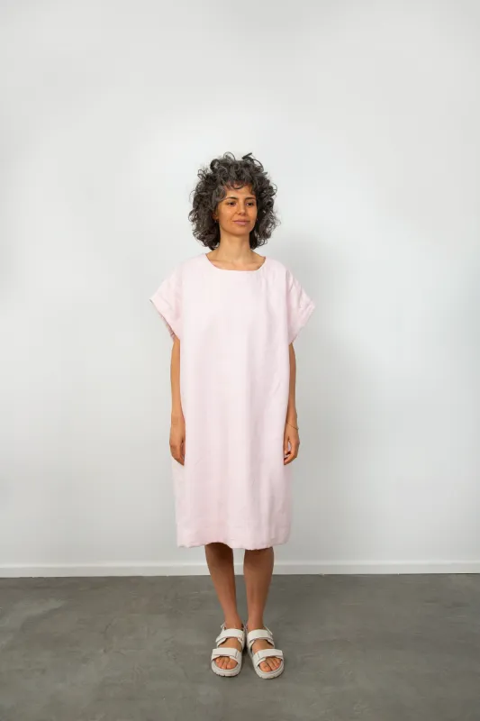 Pink Quilted Dress sold by The Tweed Project