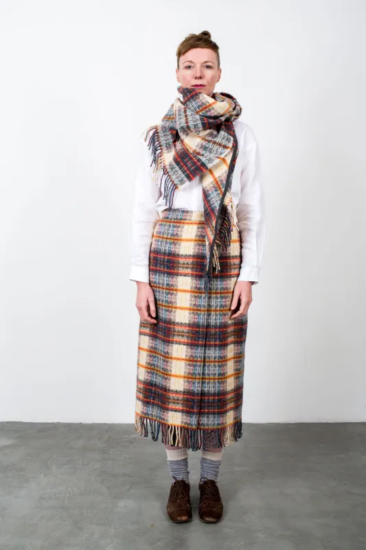triangle scarf sold by The Tweed Project