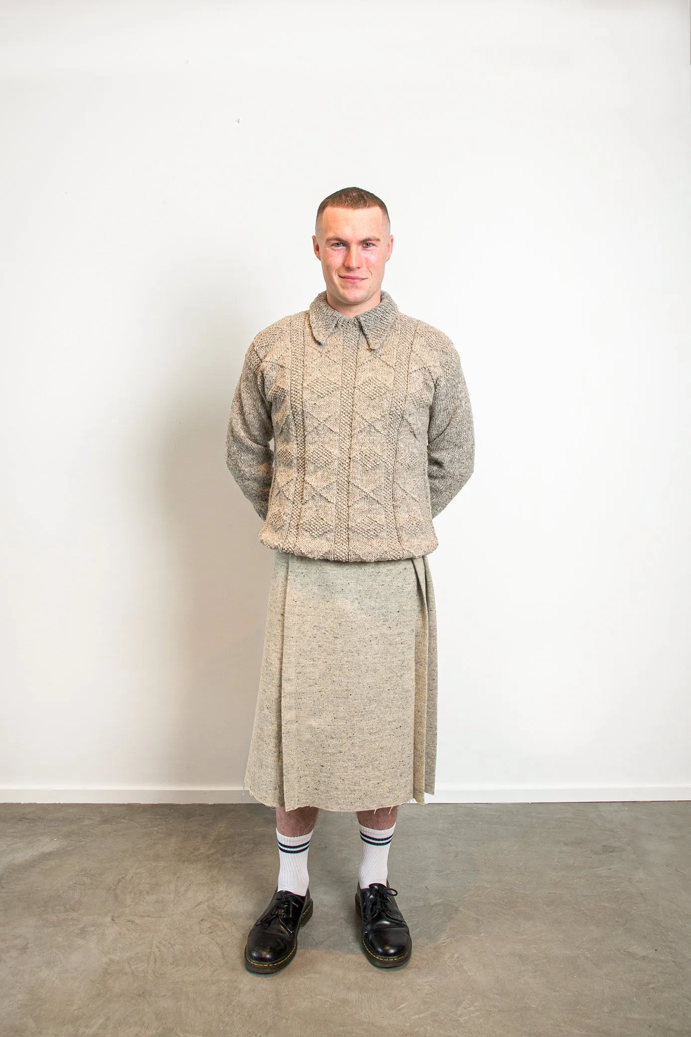 'The Colin' in Jacob's Grey sold by The Tweed Project