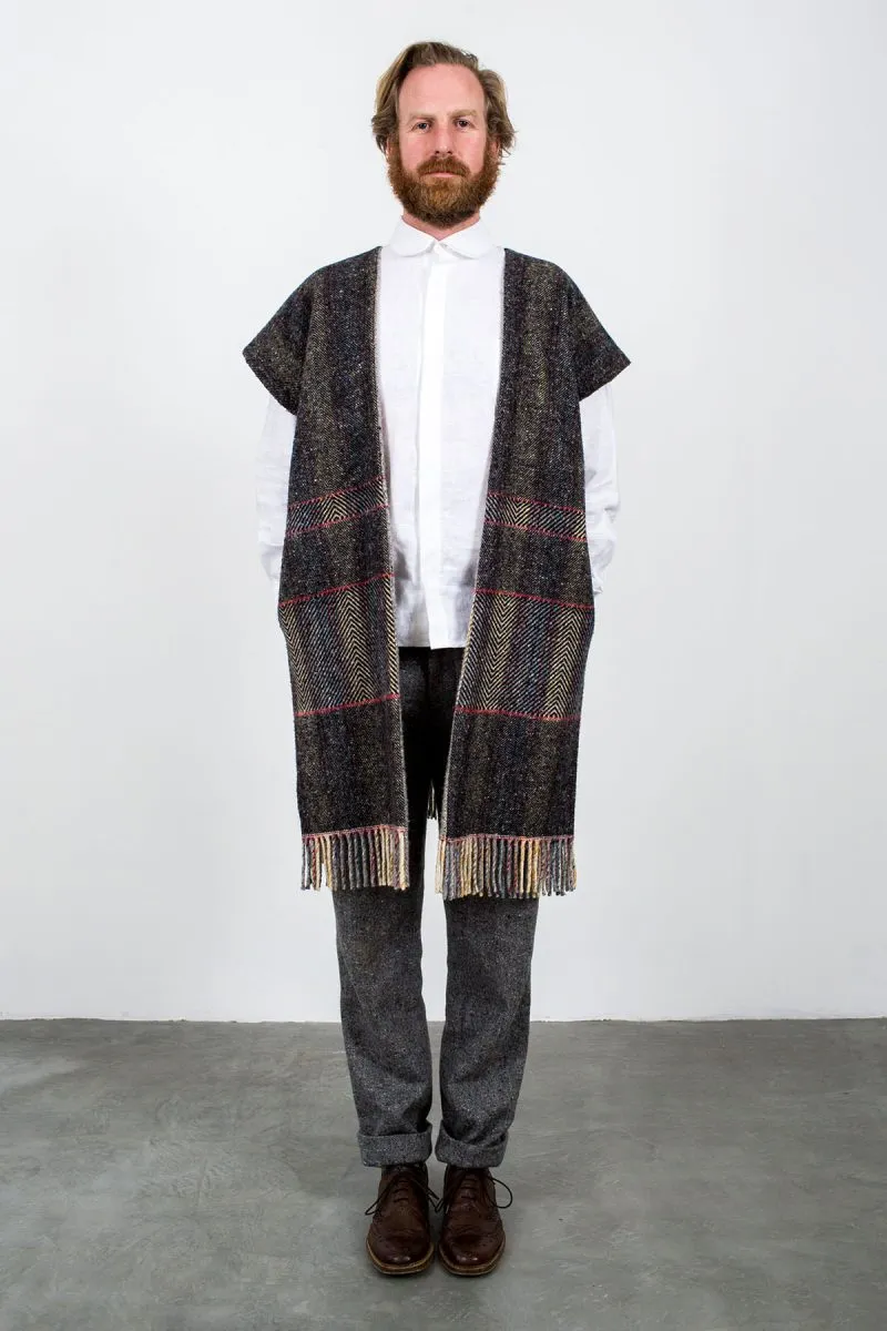 long gilet sold by The Tweed Project product image thumbnail 3