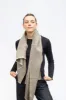 The STABLE Irish Linen Scarf - Ginger Herringbone sold by Stable of Ireland