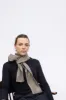 The STABLE Irish Linen Scarf - Ginger Herringbone sold by Stable of Ireland