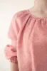 Irish Linen Top in Red Check sold by Stable of Ireland