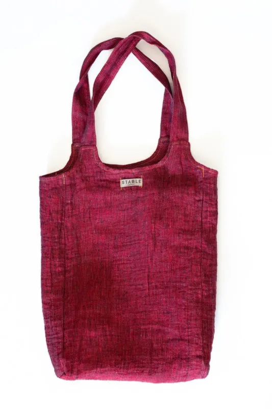 Shed Red Swim Linen Tote sold by Stable of Ireland