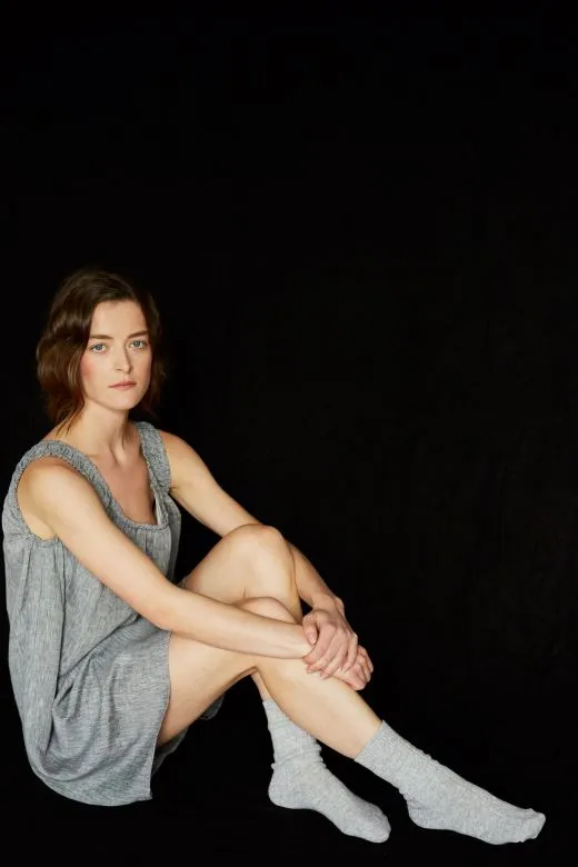 Light Grey Cashmere Socks sold by Stable of Ireland