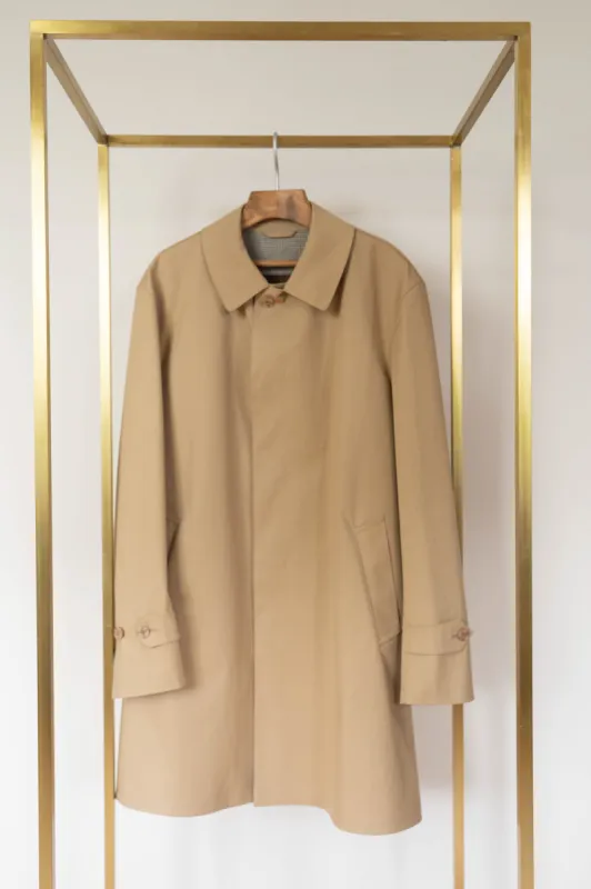 Camel Beige Mack Coat for Men sold by Stable of Ireland