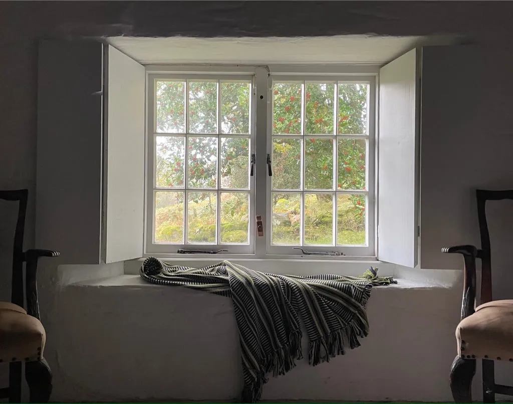 Green & Black Long Island Crios Large Scarf sold by Stable of Ireland product image thumbnail 3