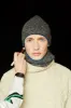 Charcoal Grey with Klein Blue Trim Merino Beanie sold by Stable of Ireland