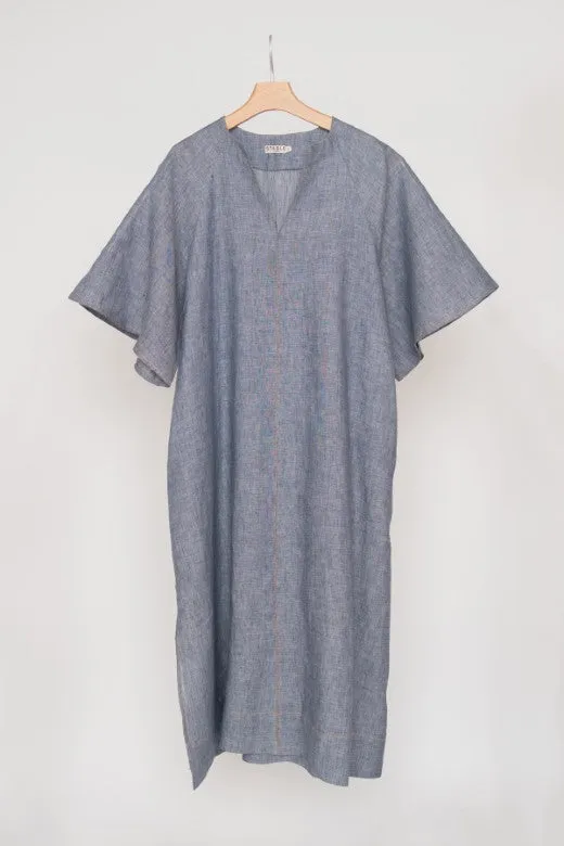 Irish Linen Kaftan Dress sold by Stable of Ireland product image thumbnail 3