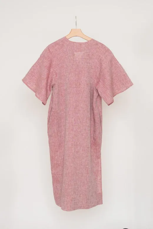Irish Linen Kaftan Dress sold by Stable of Ireland product image thumbnail 2