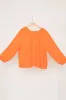 Irish Linen Top in Orange sold by Stable of Ireland
