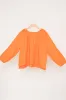 Irish Linen Top in Orange sold by Stable of Ireland