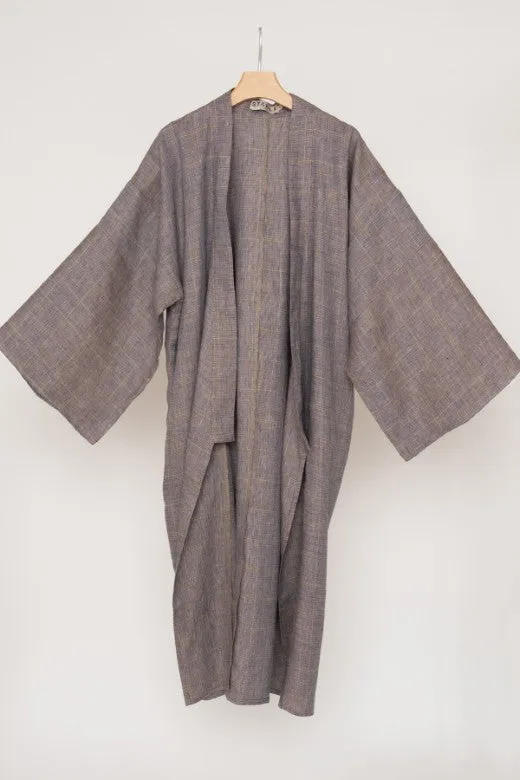 Irish Linen Kimono Robe sold by Stable of Ireland product image thumbnail 5