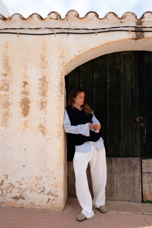 Irish Linen Trousers sold by Stable of Ireland product image thumbnail 2