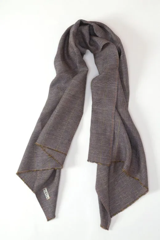 The STABLE Irish Linen Scarf - Blue Lavender sold by Stable of Ireland product image thumbnail 2