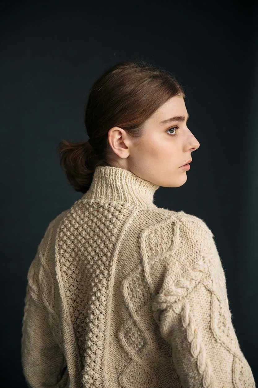 Handknit Aran Jumper sold by Stable of Ireland product image thumbnail 4